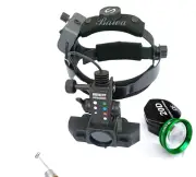 Vintage Binocular Indirect Ophthalmoscope & 78D + 20D For Eye Diagnose