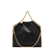 [Stella McCartney] Stella McCartney-Tote Bags Black/Metallic-Donna OS