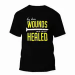 PDI 官方商店出品的 WOUNDS WE ARE HEALED 復古透氣 T 恤