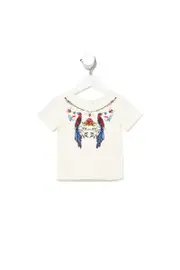 BABIES SHORT SLEEVE TEE LITTLE LAMINGTON