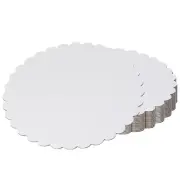 15pcs Cake Board Round, 6 inch Cake Circle Base Cake Plate White