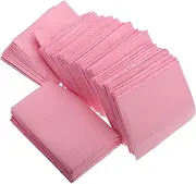 AUTSUPPL Professional Manicure Set 125pcs Nail Table Mats Single-use Non-woven Oil-resistant Comfortable Hand Rest