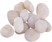 Beatifufu 1000pcs Hand-Painted Rocks Children's Drawing Stones Unique Shapes for DIY Art Creations