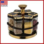 Spice Carousel 360° Rotating Lazy Susan Organizer - Multipurpose Spice Rack