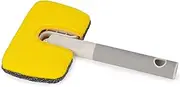 [Joseph Joseph] CleanTech 2-in-1 Surface Bathroom Scrubber with Microfibre and Abrasive Pads, Soft-Grip Handle