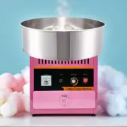 Pink Stainless Steel Cotton Candy Machine 1000W Heavy Duty Commercial Use