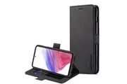 For Samsung Galaxy A53 5G SupRShield Wallet Leather Card Holder Flip Protective Shockproof Magnetic Case Cover (Black)