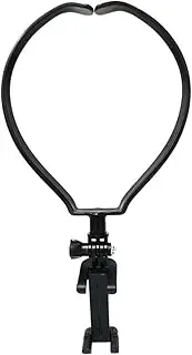 HOMSFOU Neck Hanging Stabilizer Phone Selfie Plastic Neck Clamp Camera Stabilizer Grip Recording Bracket Easy to Use