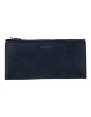 [PIERRE CARDIN] Genuine Ladies Leather Bi-Fold Wallet in Navy