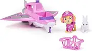 PAW Patrol: Air Rescue Skye Action Figure & Hero Claw Jet Plane with Retractable Claw, Rescue Basket & Bunny, Kids’ Toys for Boys & Girls Aged 3+