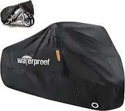210T Waterproof Bike Cover with Storage Bag, Outdoor Bicycle Covers for Rain and Snow proof Wind UV Dust Protection