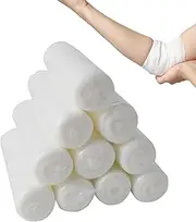 Wounds Bandage Wrap,Gauze Roll Breathable 10Pack Bandage Roll - Stretch Individually Wrapped Flexible Wound Care for Wrist & Ankle