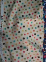FROLIC Polka Dot Fabric BY SANDY GERVAIS FOR MODA 48"x44" W Yellow+Fall Colors