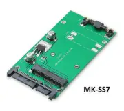 70mm (1.8") mSATA SSD to 2.5" SATA Drive Converter Adapter, MK-SS7