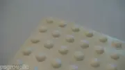 85 SELF ADHESIVE RUBBER FEET BUMPERS 0.25" x 0.062" WHITE BUMPER FEET + SAMPLES