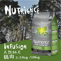 在飛比找樂天市場購物網優惠-Nutrience紐崔斯 天然 幼犬【雞肉】2.27kg /