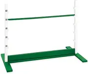 PINOLINO Hoppe Obstacle Hurdle, White/Green, 1 Piece, Coordination Training - Ideal for Horse Riding, Ages 3 and Above, Height Adjustable