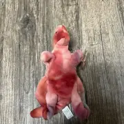 Rex the tyrannosaurus Retired TY Beanie Baby 1995 Weathered Hang Tag