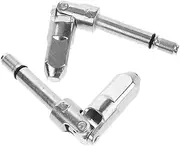 CHICAMPERA 2pcs Trailer Jack Adapter Horizontal Joint for Efficient Pressure Release Space Saving Design Sturdy Construction for Hydraulic Jack Part for Tight Spaces