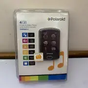 Polaroid 4GB Portable Music & Video Player with Built-in Camera NEW Sealed