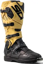 Sidi Crossfire 3 Motocross Boots, black-gold, Size 49 for Men Black Gold