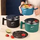 Instant Noodles Bowl With Lid Noodle Soup Rice Ramen Soup Bowl Tableware 1000ML