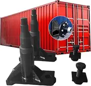 Superior Shipping Container Axels, Shipping Container Wheel Kits, Bolt-on Spindle Kit for 8 Lug 6 Lug 5 Lug Ldle Hubs, Moves up to 40ft Shipping Container, Spindle Kit Only, No Hubs (1 Set) (Black)