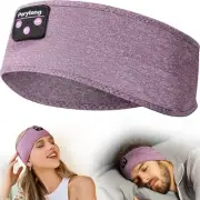 Bluetooth Headband with Wireless Sleeping Earbuds for Side Sleepers, Workout,