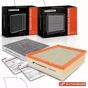 Engine & Activated Carbon Cabin Air Filter for Chevy Silverado 2500 HD V8 6.6L