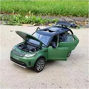 Scale Finished Model Car 1:24 Scale for Range Rover Discovery 5 Alloy Diecast Car Model Simulation Miniature Vehicle Collectibles Die-cast Vehicle
