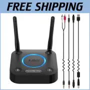 aptX Low Latency Bluetooth 5.2 Transmitter for TV with Dual Device Support
