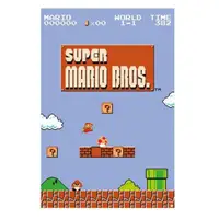 在飛比找金石堂優惠-【任天堂】超級瑪利歐1-1關海報 /Super Mario