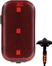 Cycling Rear Light - Bike Brake Torch | Smart Brake Sensor | Rechargeable LED Back Taillight | Ultra Long Run-time Cycling | Rechargeable LED Warning Lighting for Mountain Road