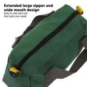 Portable Waterproof Canvas Tool Bag High Capacity Tech Storage 14in