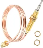 600mm Universal Thread Thermocouple Sensor for Gas Stove Fireplace Grill Patio Professional Replacement Tool High Durability