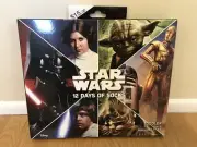 Star Wars 12 Days Of Socks Toddler Size S Shoe Size 5.5 to 8.5 New In Box Target