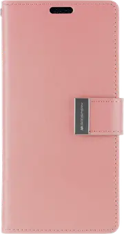 Goospery Rich Diary Case for iPhone 7/8/SE 2020/ SE 2022 - Pink/Hot Pink