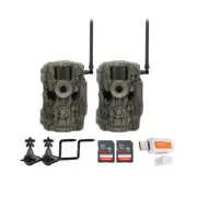 Stealth Cam 36MP Fusion Max Trail Camera 2 Pack with Memory Card Bundle
