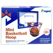 Regent Basketball Hoop Door Mounted w/ Pump/Ball Indoor Backboard Sports Game
