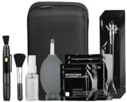 Movo Deluxe Essentials DSLR Camera Cleaning Kit with 10 APS-C Cleaning Swabs,...