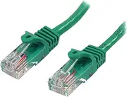 StarTech.com 45PAT3MGN Cat5e Snagless Snagless Ethernet Patch Cable, Green, 3 Meter