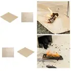 Fire Pit Mat Multi Purpose Fireproof Blanket for Camping Soldering Indoor