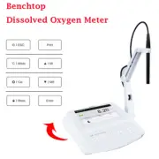 Benchtop Dissolved Oxygen Meter DO Tester USB Wastewater Water Quliaty Analyzer