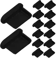 Veemoon 100pcs USB Dustproof Plugs Protective Charging Port Stoppers for High End Phone Plug Covers Easy Installation Prevents Dirt and Humidity