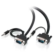 Alogic VGA-MM-30-APS 30m Slim flexible VGA Cable with 3.5mm Stereo Audio Cable