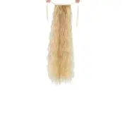 2 Pcs extensions Synthetic Wrap on Clip ponytails Corn Wavy Pony Tail hairpiece Ombre false Hair Long Ponytail wig