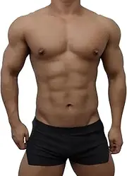 [DLSMDOUS] Mens 3" Inseam Running Shorts with Large Run Side Split