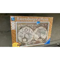 在飛比找蝦皮購物優惠-拼圖RAVENSBURGER-世界航海地圖1000片