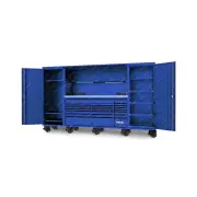 SP Tools 128" USA Sumo Ser Complete Workstation - Blue / Black UV Powder Coating