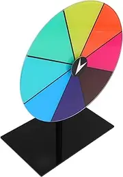 JOINPAYA Game Roulette Landing Mobile Phone Bracket Table Wheel Disk Desktop Rotor Wheels Rotating Wheel Disk Lucky Coin Key Ring Coin Lucky Decoration Editable Rotation Wheels Acrylic
